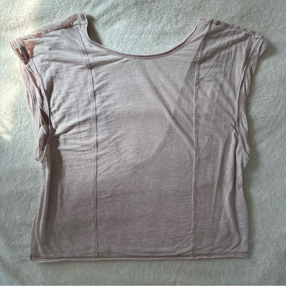 American Eagle Open Back Loose Muscle Tee